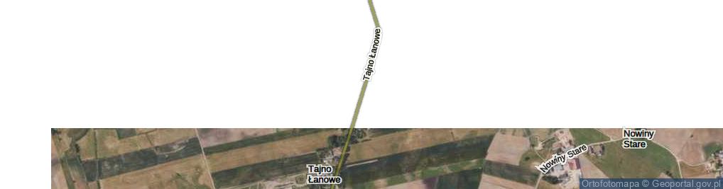 Zdjęcie satelitarne Tajno Łanowe ul.